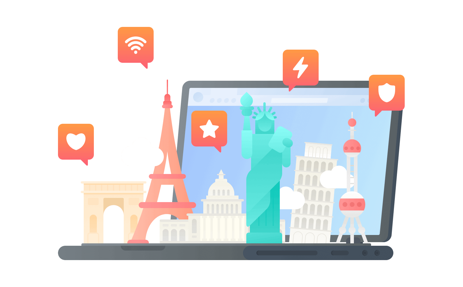 外国网络连接到中国的代理 - 大陆VPN